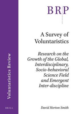 Book cover for A Survey of Voluntaristics