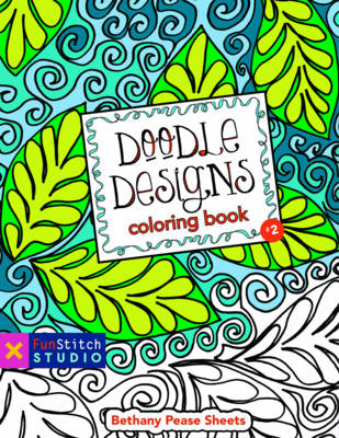 Book cover for Doodle Designs Coloring Book