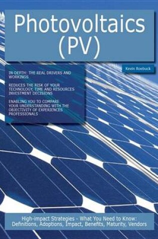 Cover of Photovoltaics (Pv)