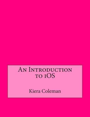 Book cover for An Introduction to IOS