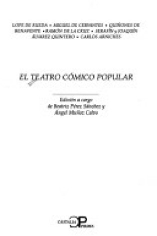 Cover of El Teatro Comico Popular