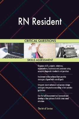 Book cover for RN Resident Critical Questions Skills Assessment