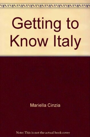 Cover of Getting to Know Italy