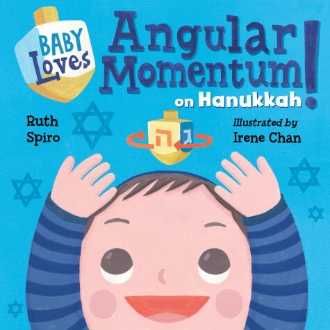 Book cover for Baby Loves Angular Momentum on Hanukkah!