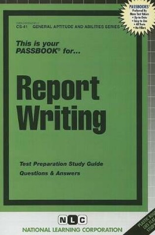 Cover of REPORT WRITING