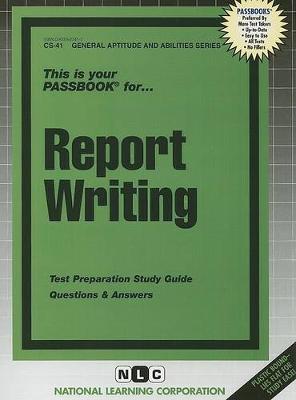 Book cover for REPORT WRITING