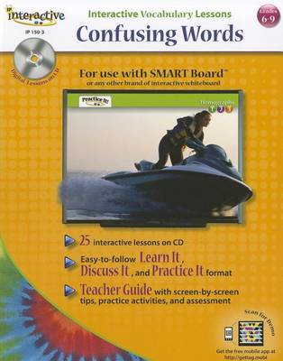 Book cover for Interactive Vocabulary Lessons: Confusing Words