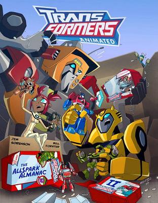 Book cover for Transformers Animated: The Allspark Almanac, Vol. 2