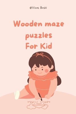 Book cover for Wooden maze puzzles