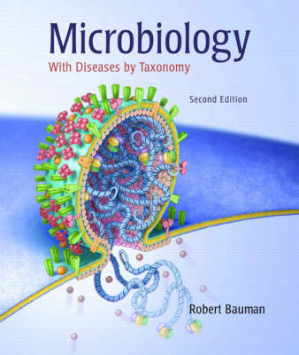 Book cover for Microbiology with Diseases by Taxonomy with the Microbiology Place CD-ROM