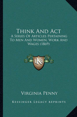 Cover of Think and ACT Think and ACT