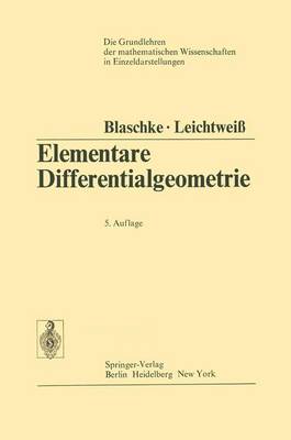 Book cover for Elementare Differentialgeometrie: