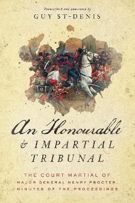 Book cover for An Honourable and Impartial Tribunal