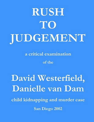 Book cover for Rush to Judgement