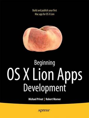 Book cover for Beginning OS X Lion Apps Development