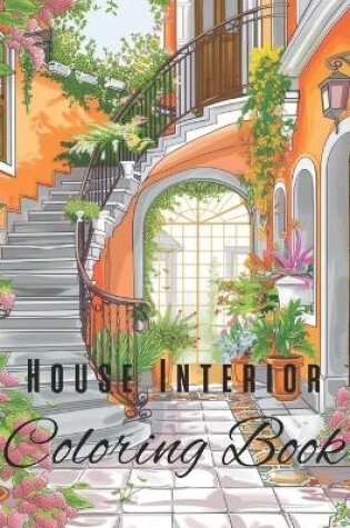 Cover of House Interior Coloring Book 1