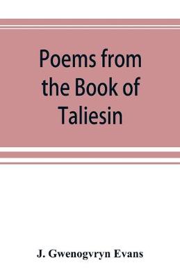Cover of Poems from the Book of Taliesin