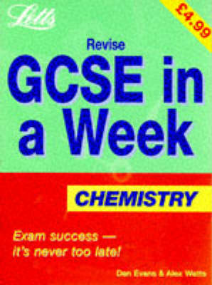 Cover of Revise GCSE in a Week Chemistry