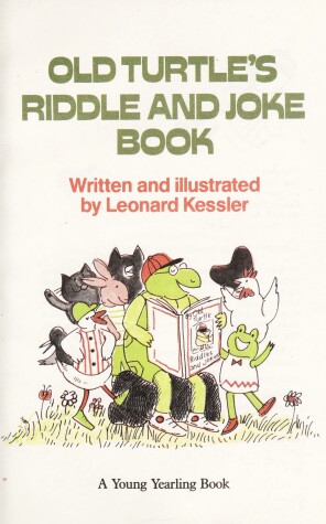 Book cover for Old Turtle's Riddle and Joke Book