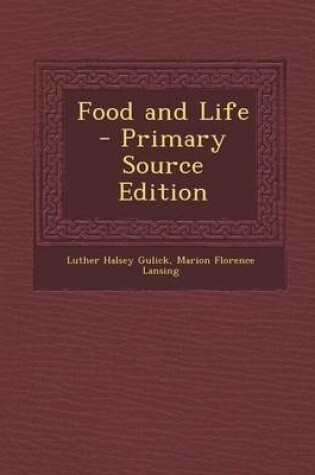 Cover of Food and Life