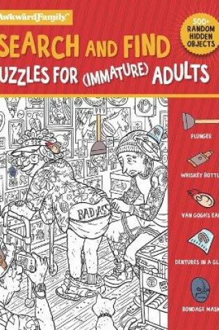 Cover of Search and Find Puzzle Book For (Immature) Adults