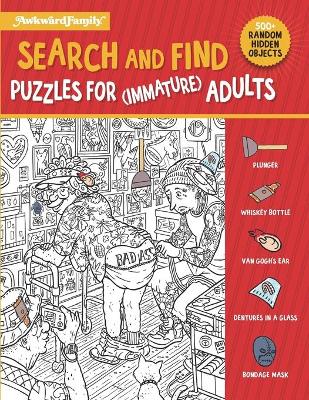 Book cover for Search and Find Puzzle Book For (Immature) Adults