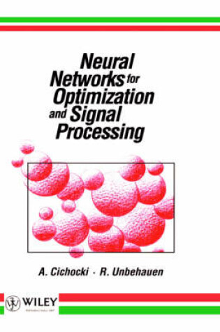 Cover of Neural Networks for Optimization and Signal Processing