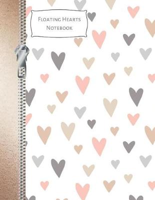 Book cover for Floating Hearts Notebook