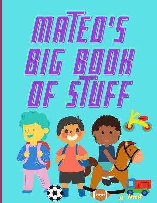 Book cover for Mateo's Big Book of Stuff