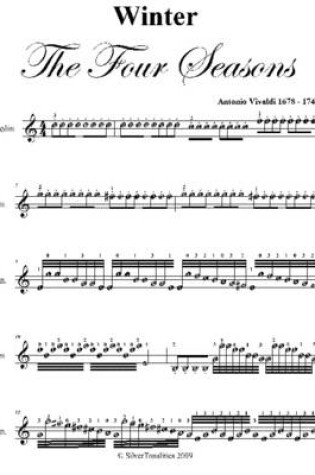 Cover of Winter Four Seasons Easy Violin Sheet Music PDF