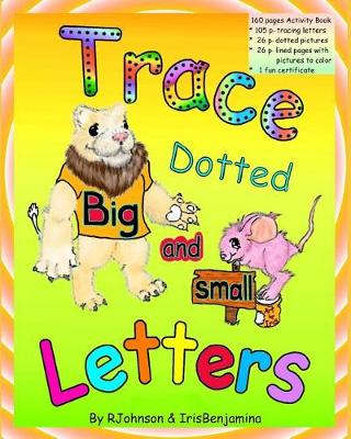 Book cover for Trace Dotted Big and Small Letters