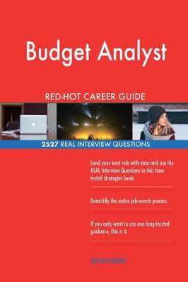 Book cover for Budget Analyst RED-HOT Career Guide; 2527 REAL Interview Questions