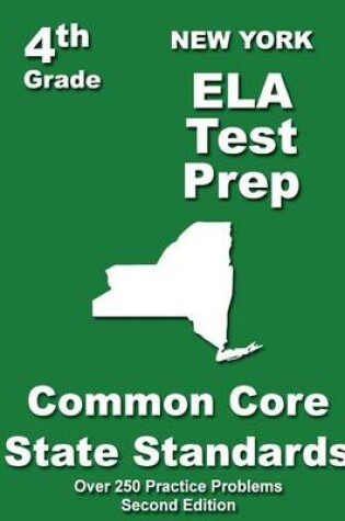 Cover of New York 4th Grade ELA Test Prep