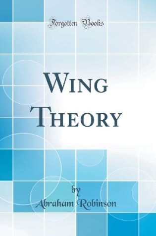 Cover of Wing Theory (Classic Reprint)