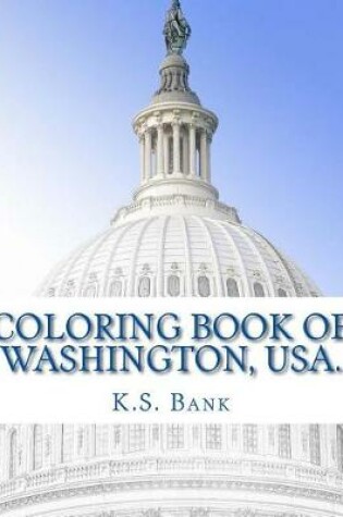 Cover of Coloring Book of Washington, USA.