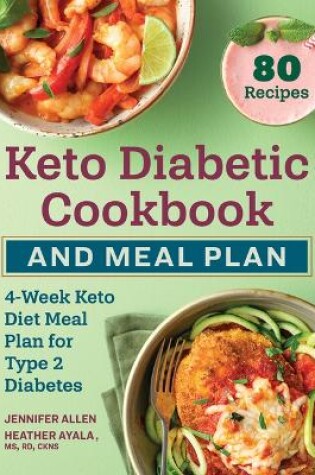 Cover of Keto Diabetic Cookbook and Meal Plan