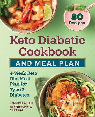 Book cover for Keto Diabetic Cookbook and Meal Plan