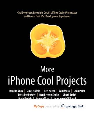 Book cover for Iphone Cooler Projects