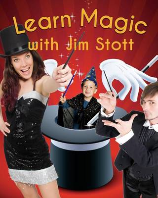 Book cover for Learn Magic with Jim Stott