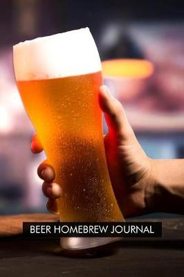Book cover for Beer Homebrew Journal.