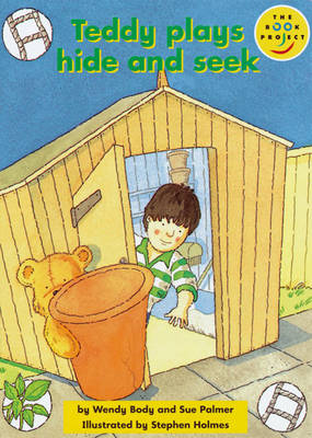 Book cover for Teddy Plays Hide and Seek Read-Aloud