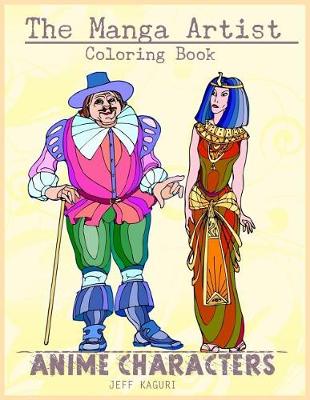 Book cover for The Manga Artist Coloring Book