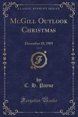 Book cover for McGill Outlook Christmas, Vol. 8