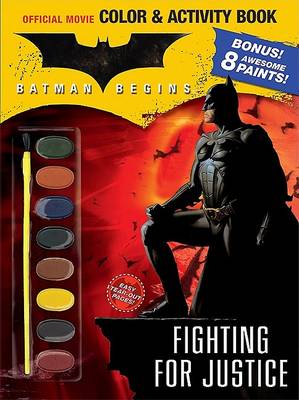 Book cover for Batman Begins Color & Activity Book