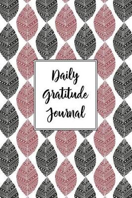 Cover of Gratitude Journal Abstract Leaves Pattern 2