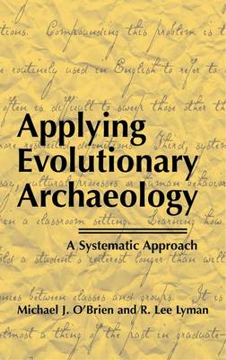 Book cover for Applying Evolutionary Archaeology