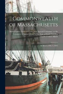 Book cover for Commonwealth of Massachusetts