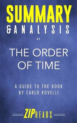 Book cover for Summary & Analysis of The Order of Time