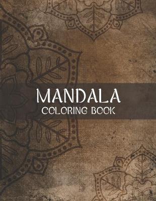 Book cover for Mandala Coloring Book