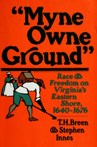Book cover for Myne Owne Ground